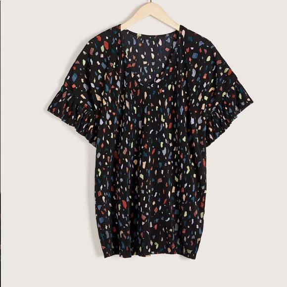 Short-sleeved blouse - Picture 2 of 3